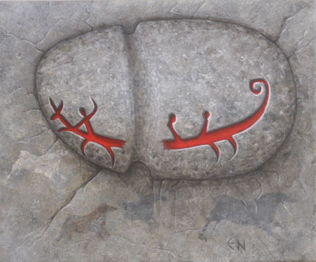 Följe 
27x22cm       