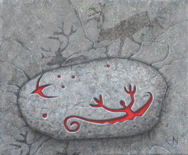 Skrämskott
27x22cm